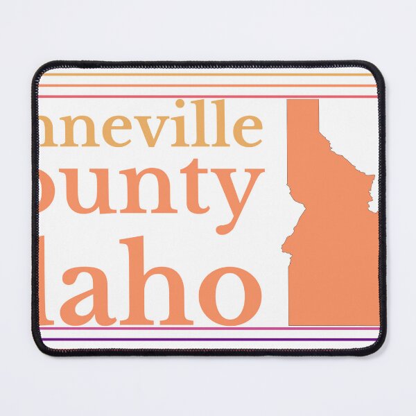 Item preview, Bonneville County Idaho Highlighted on State Map designed and sold by TheIconSmith.