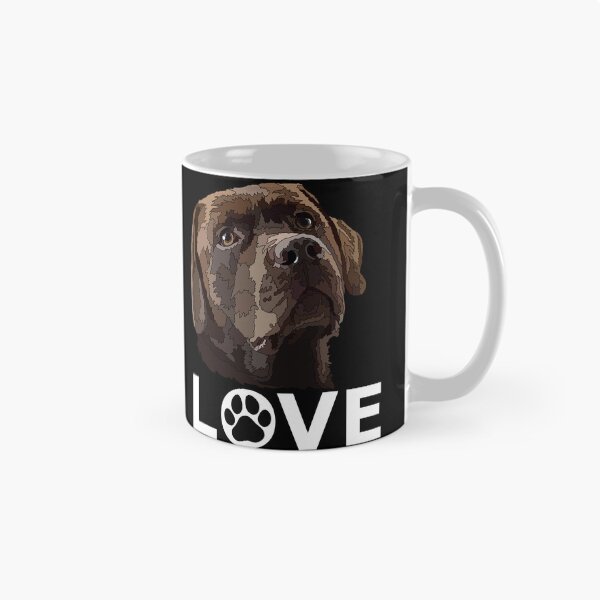 Item preview, Chocolate Labrador Love designed and sold by Just-Arts-4U.