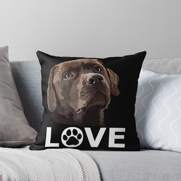 Item preview, Chocolate Labrador Love designed and sold by Just-Arts-4U.