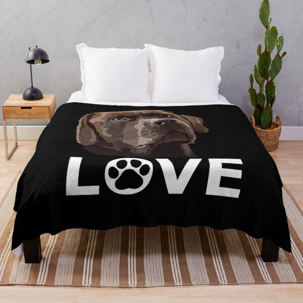 Item preview, Chocolate Labrador Love designed and sold by Just-Arts-4U.