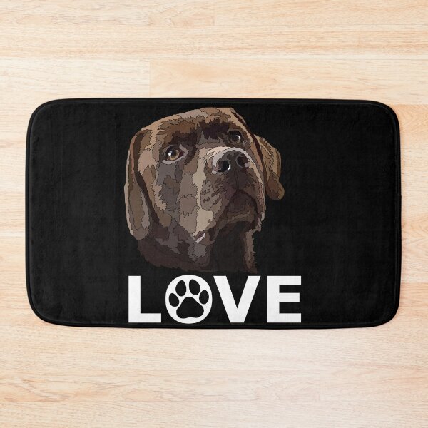 Item preview, Chocolate Labrador Love designed and sold by Just-Arts-4U.