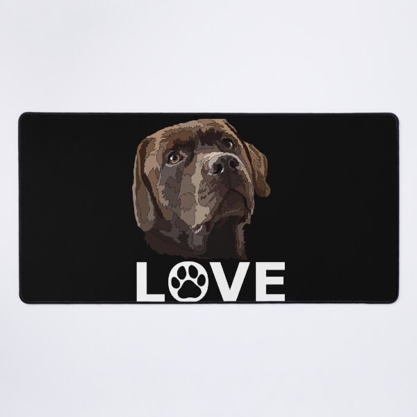 Item preview, Chocolate Labrador Love designed and sold by Just-Arts-4U.