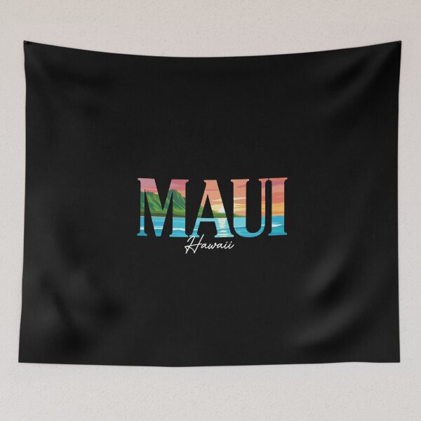 Item preview, Maui Hawaii Tropical Island Vacation Travel Souvenir designed and sold by PopStars1993.
