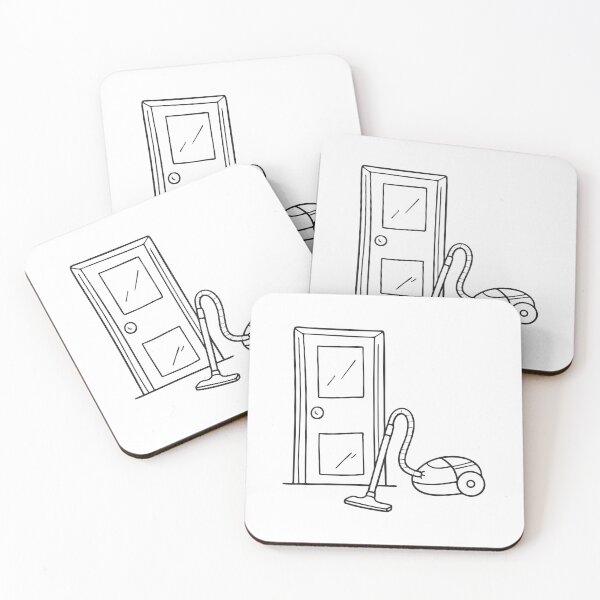 Item preview, A vacuum cleaner set down near an open doorway designed and sold by rasagamastore.