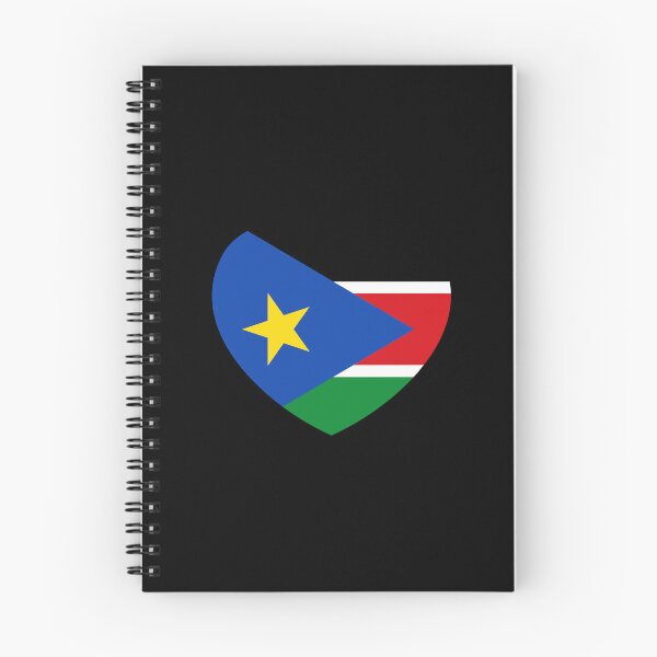 Item preview, South Sudan Flag Heart SS designed and sold by shitpostee.