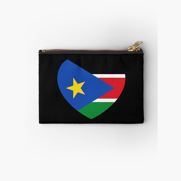 Item preview, South Sudan Flag Heart SS designed and sold by shitpostee.