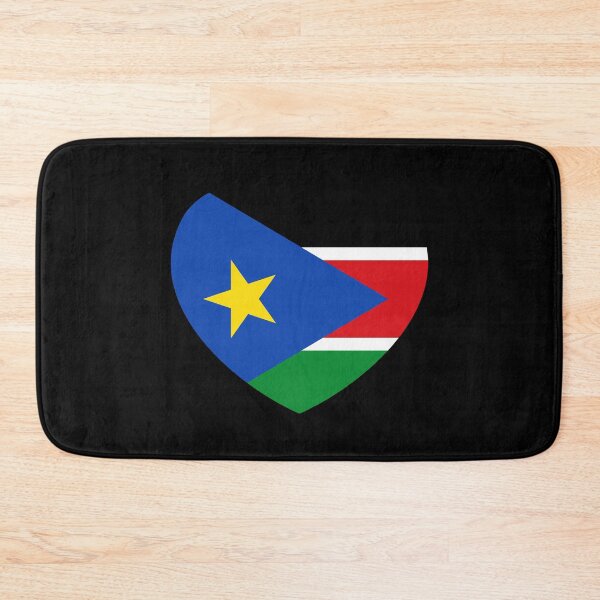 Item preview, South Sudan Flag Heart SS designed and sold by shitpostee.