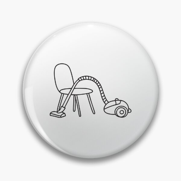 Item preview, A vacuum cleaner extending beneath a nearby chair designed and sold by rasagamastore.