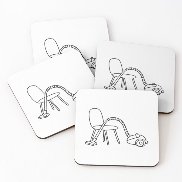 Item preview, A vacuum cleaner extending beneath a nearby chair designed and sold by rasagamastore.