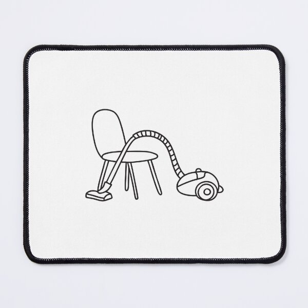 Item preview, A vacuum cleaner extending beneath a nearby chair designed and sold by rasagamastore.