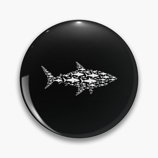 Item preview, Shark Formed By Fish Ocean Life Marine Animal designed and sold by PopStars1993.