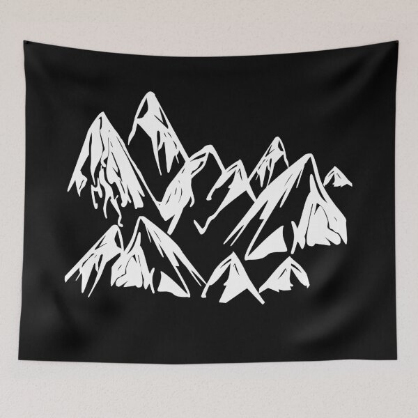 Item preview, Mountains, nature lover shirts, hiking gift idea designed and sold by Kirei-Lily.
