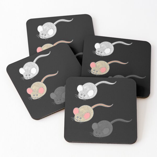Item preview, Three mice, mice fan, cute animal designs baby, gift ideas mice designed and sold by Kirei-Lily.
