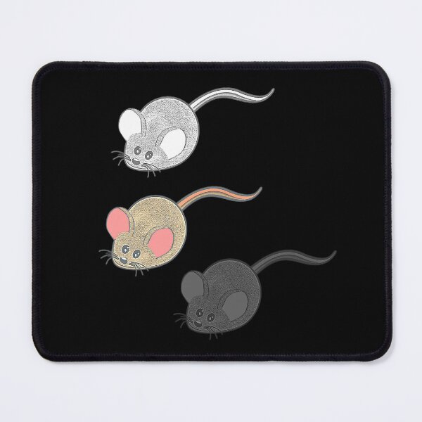 Item preview, Three mice, mice fan, cute animal designs baby, gift ideas mice designed and sold by Kirei-Lily.