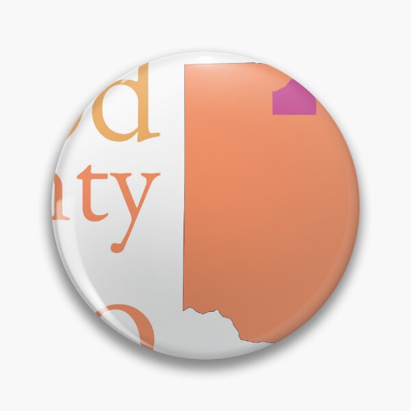 Item preview, Wood County Ohio Highlighted on State Map designed and sold by TheIconSmith.