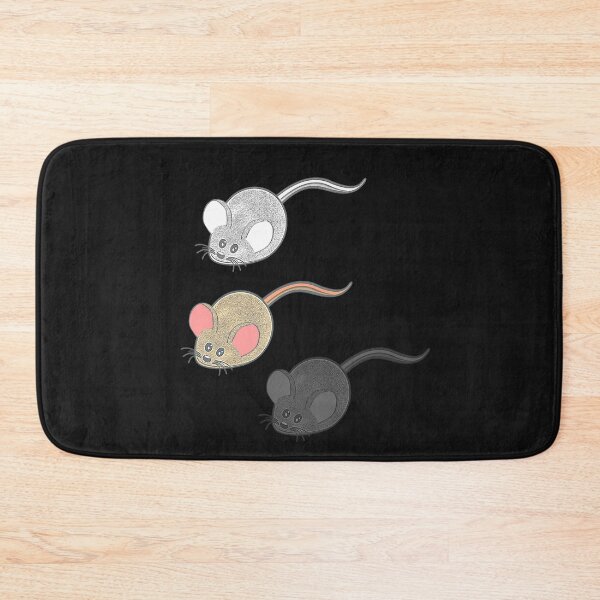 Item preview, Three mice, mice fan, cute animal designs baby, gift ideas mice designed and sold by Kirei-Lily.