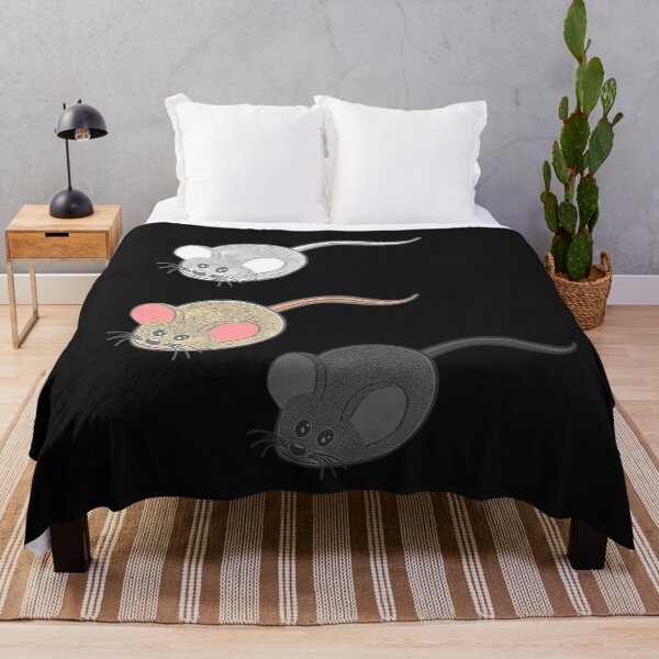 Item preview, Three mice, mice fan, cute animal designs baby, gift ideas mice designed and sold by Kirei-Lily.