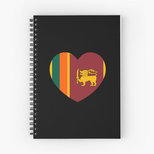 Item preview, Sri Lanka Flag Heart LK designed and sold by shitpostee.