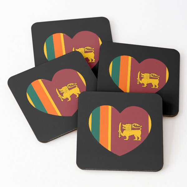 Item preview, Sri Lanka Flag Heart LK designed and sold by shitpostee.