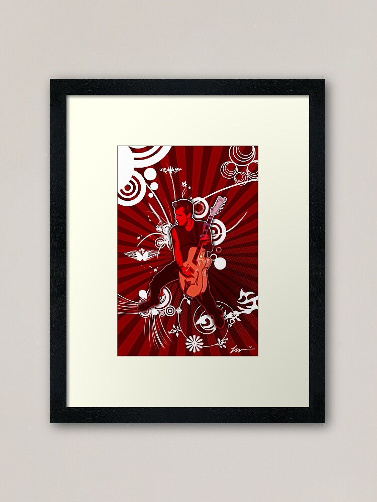 Alternate view of Billy Duffy Framed Art Print