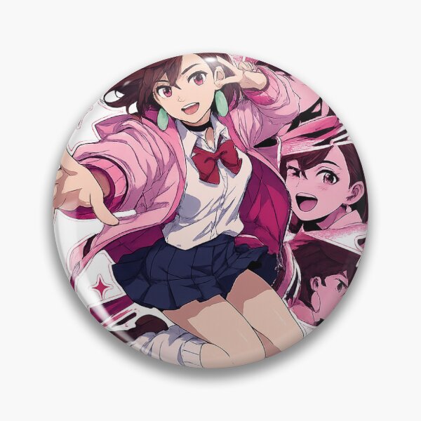 Item preview, Pink Schoolgirl Anime Pop Portrait designed and sold by InspireArtI.