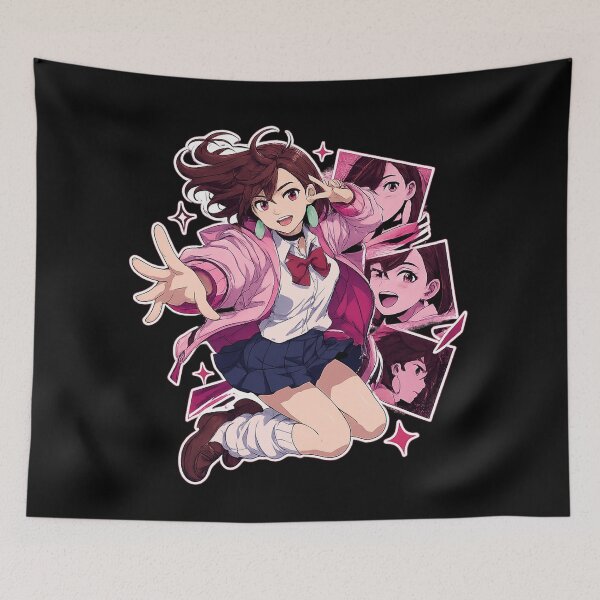 Item preview, Pink Schoolgirl Anime Pop Portrait designed and sold by InspireArtI.