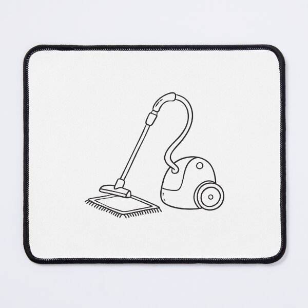 Item preview, A floor mat beside a parked vacuum cleaner designed and sold by rasagamastore.