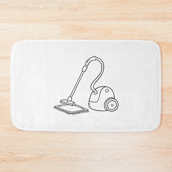 Item preview, A floor mat beside a parked vacuum cleaner designed and sold by rasagamastore.