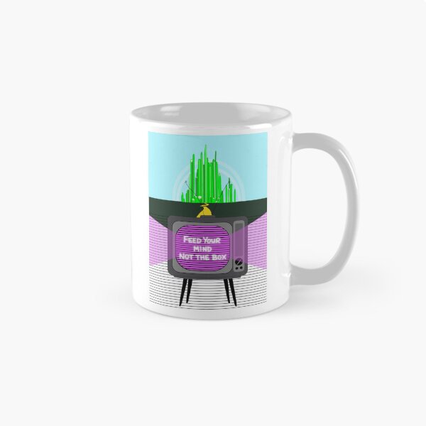 Item preview, Feed Your Mind Not The Box designed and sold by LittleCatten.