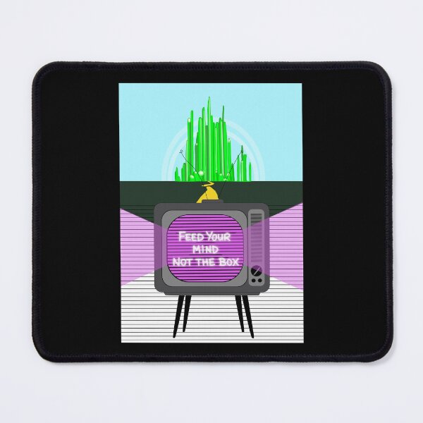 Item preview, Feed Your Mind Not The Box designed and sold by LittleCatten.
