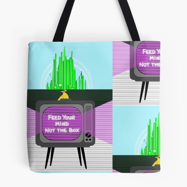 Item preview, Feed Your Mind Not The Box designed and sold by LittleCatten.