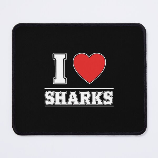Item preview, I Love Sharks Marine Life Ocean Animal Lover designed and sold by SofiBlair.