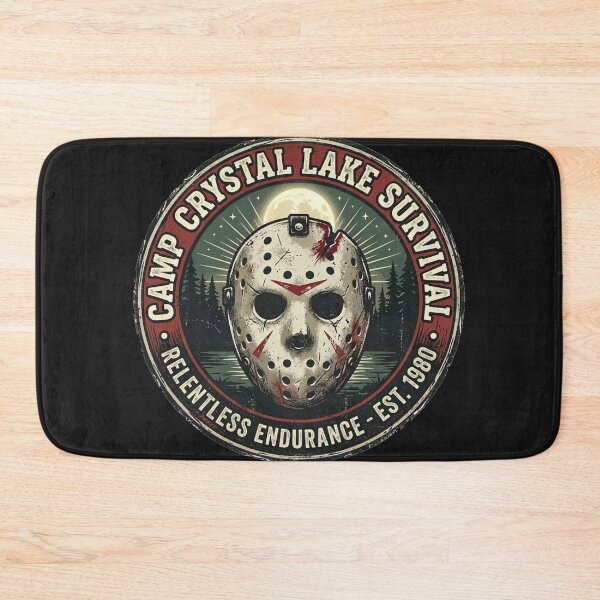 Item preview, Camp Crystal Lake - Relentless Survival Expert 1980 designed and sold by SisuPrintsCo.