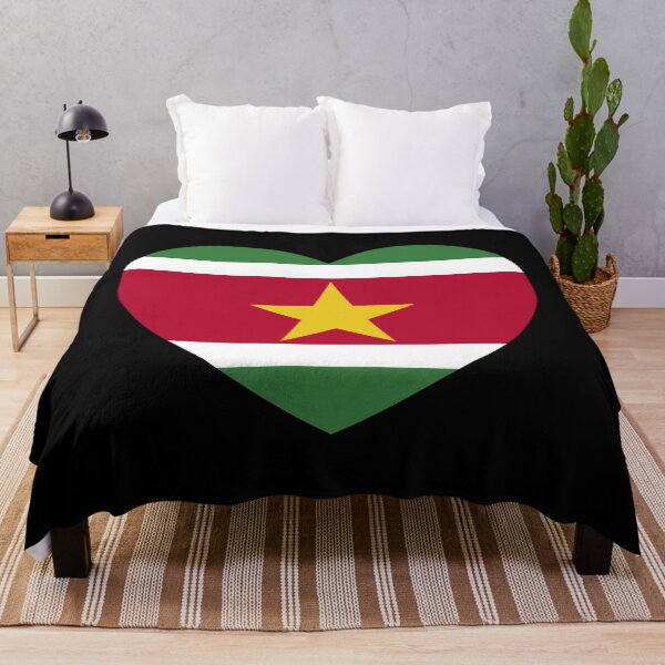Item preview, Suriname Flag Heart SR designed and sold by shitpostee.
