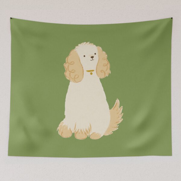 Item preview, Cozy Nursery Kids Room Poodle Illustration designed and sold by bosamji.