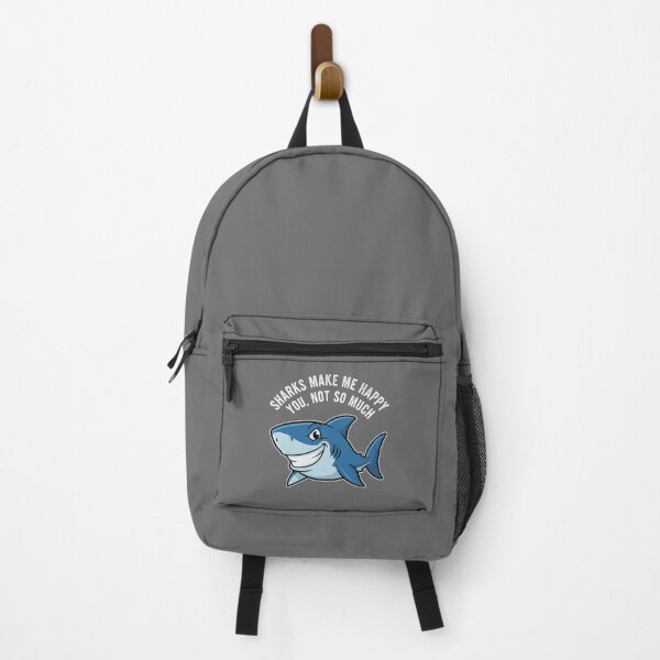 Item preview, Sharks Make Me Happy You, Not So Much Shark Lover Marine Life Humor designed and sold by SofiBlair.