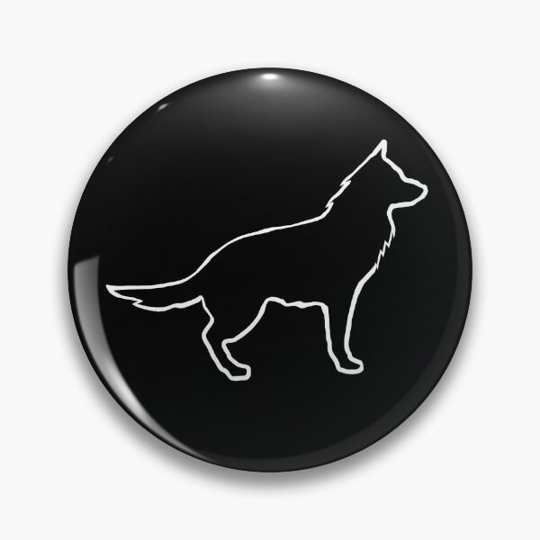 Item preview, German shepherd outlines, great pet tees, dog mom designed and sold by Kirei-Lily.