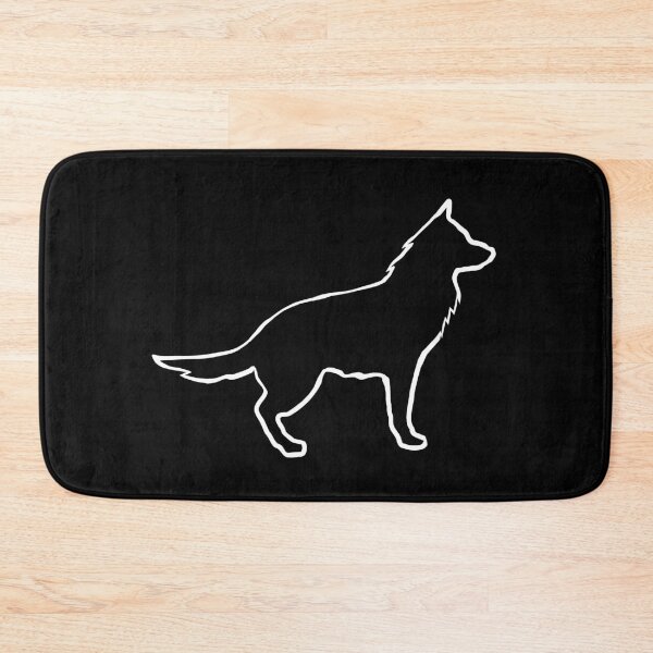 Item preview, German shepherd outlines, great pet tees, dog mom designed and sold by Kirei-Lily.