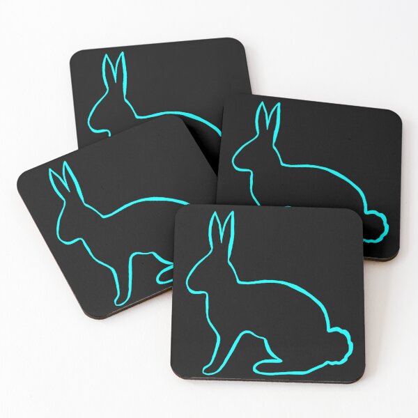 Item preview, Contours of rabbits, cute animal designs, stable bunny designed and sold by Kirei-Lily.