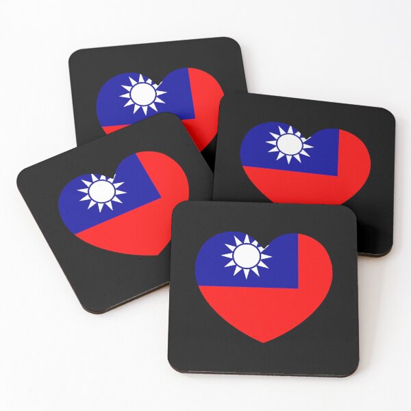 Item preview, Taiwan Flag Heart TW designed and sold by shitpostee.