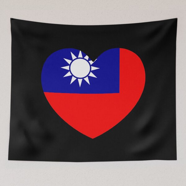 Item preview, Taiwan Flag Heart TW designed and sold by shitpostee.
