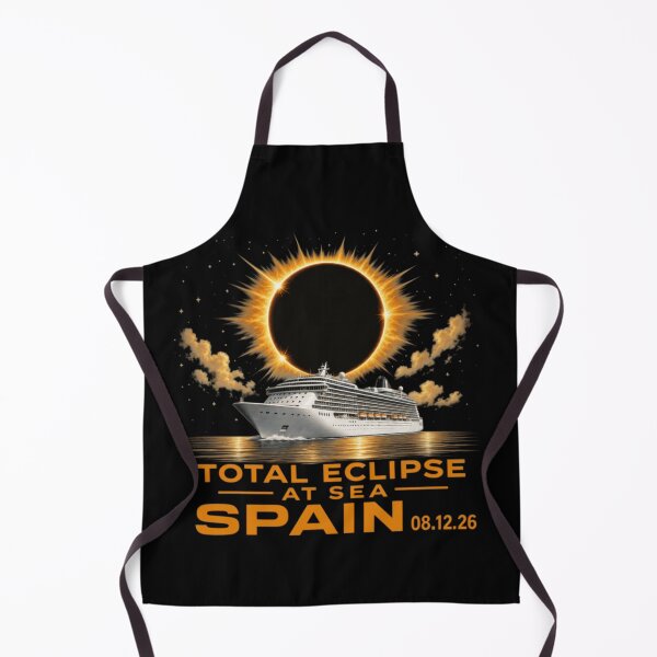 Item preview, Total Eclipse At Sea Spain Cruise Solar Eclipse August Twenty Twenty Six designed and sold by MassonCalepon.
