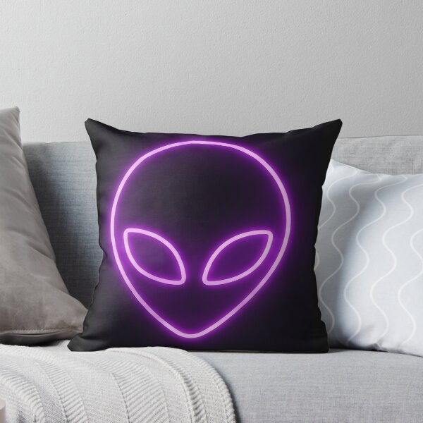 Item preview, Neon Purple Alien Head Glow designed and sold by Mystichaze.