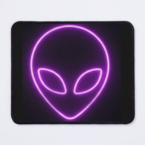 Item preview, Neon Purple Alien Head Glow designed and sold by Mystichaze.
