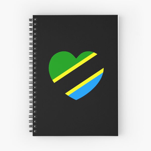 Item preview, Tanzania Flag Heart TZ designed and sold by shitpostee.