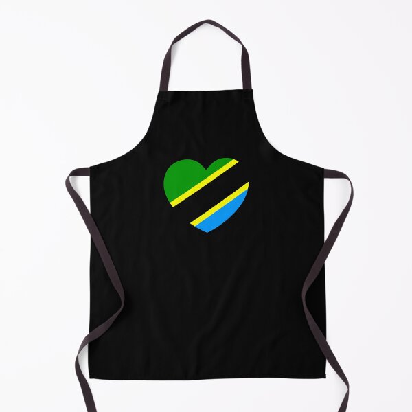 Item preview, Tanzania Flag Heart TZ designed and sold by shitpostee.