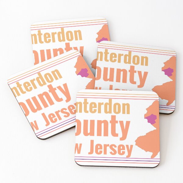 Item preview, Hunterdon County New Jersey Highlighted on State Map designed and sold by TheIconSmith.
