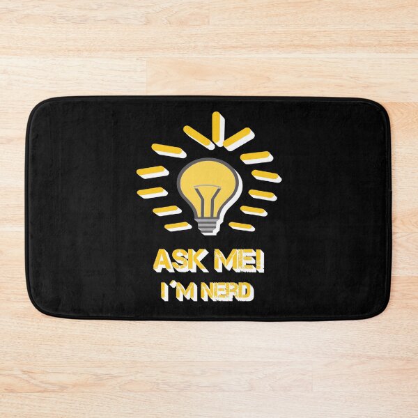 Item preview, Ask me!, nerd shirt, intelligent sayings, birthday gift IT designed and sold by Kirei-Lily.