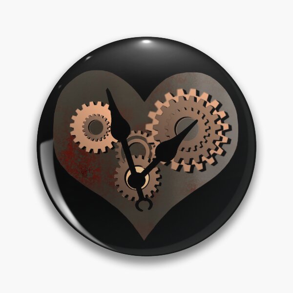 Item preview, Steampunk heart, clock, gears, steampunk clothing, mechanics designed and sold by Kirei-Lily.