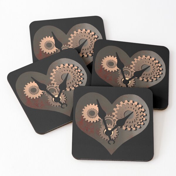 Item preview, Steampunk heart, clock, gears, steampunk clothing, mechanics designed and sold by Kirei-Lily.